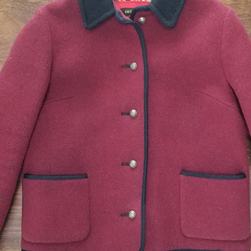 Europe craft wool jacket.